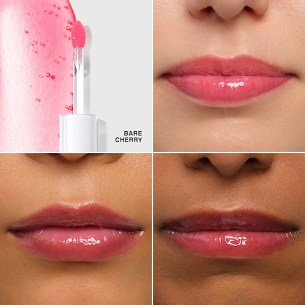 Extra Blushing Lip Oil con colore adattato al pH