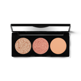 Essential Eye Shadow Trios, Soft Coral, 6g